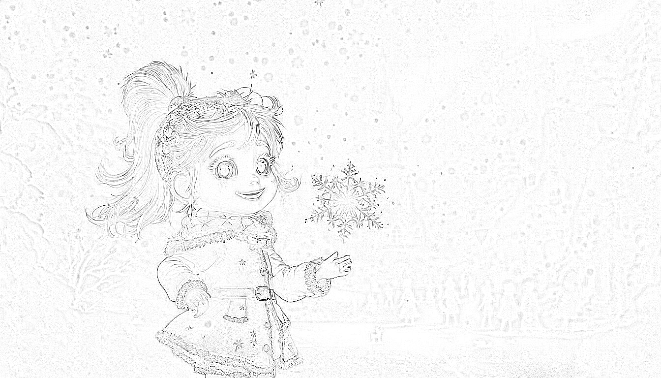 Sophie Stardust and the Snowy Planet
